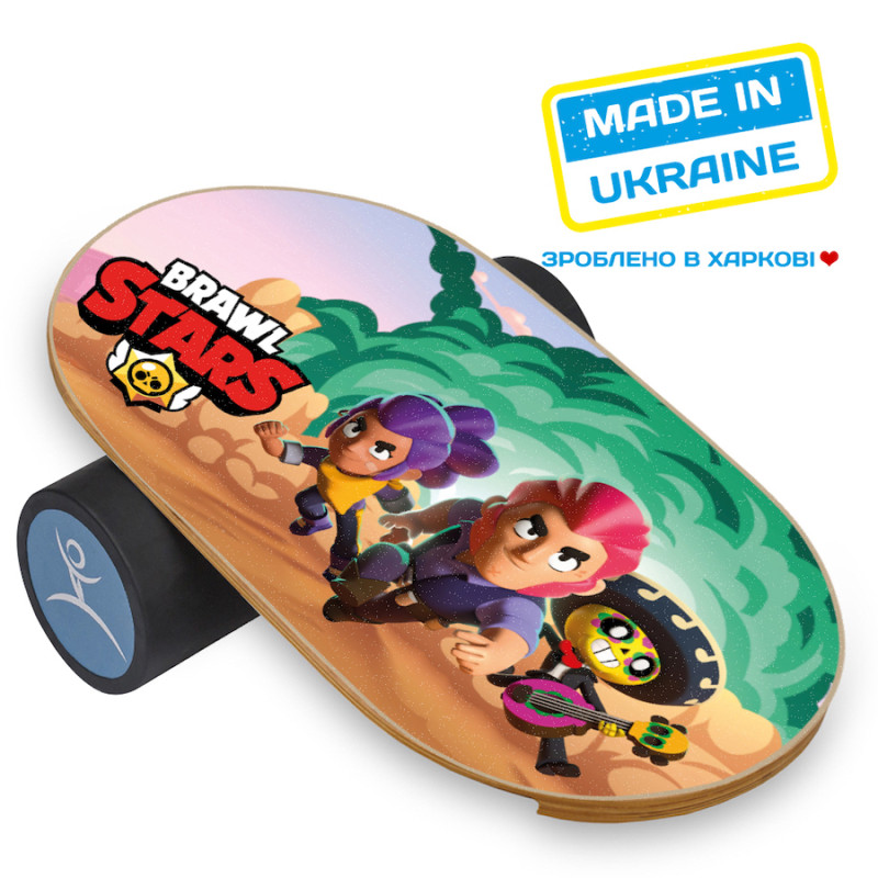 Дитячий баланс борд InGwest Br_St з ролером - без покриття-1