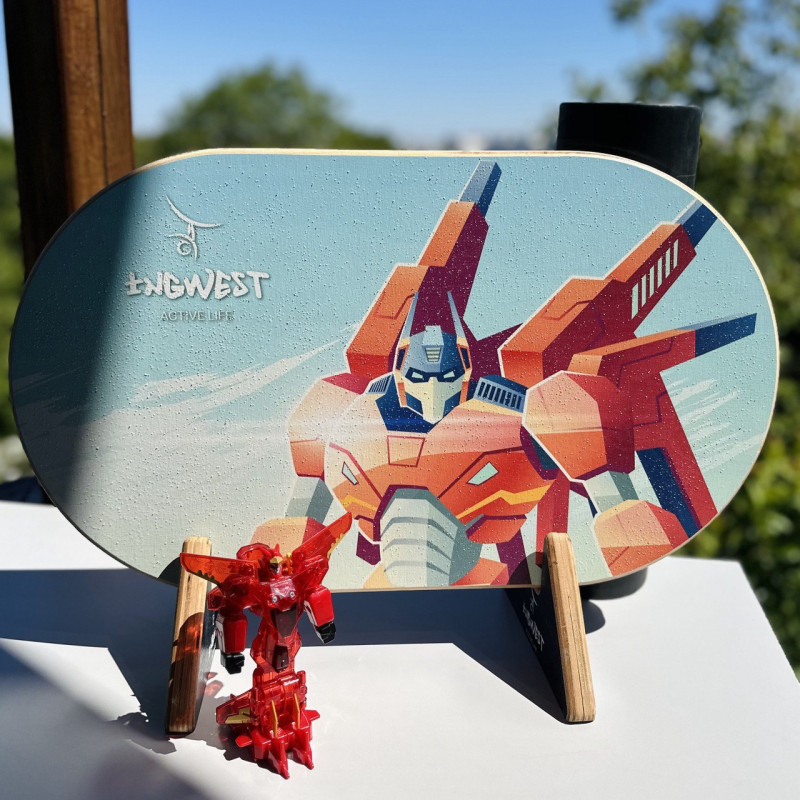Дитячий баланс борд InGwest Transformer з прогумованим ролером - без покриття-3