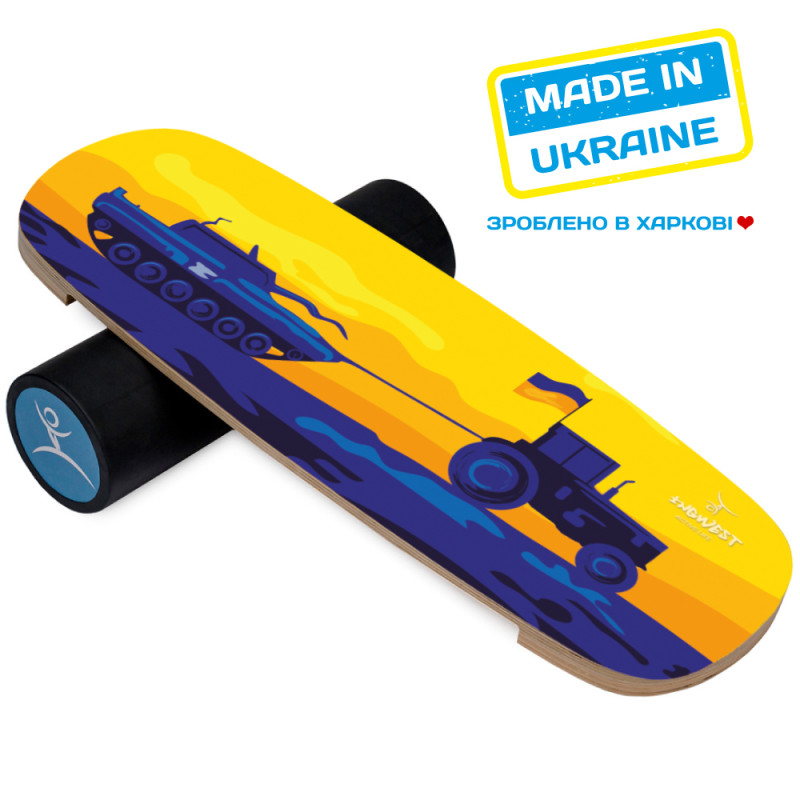 Баланс борд InGwest Uktt з прогумованим ролером-1