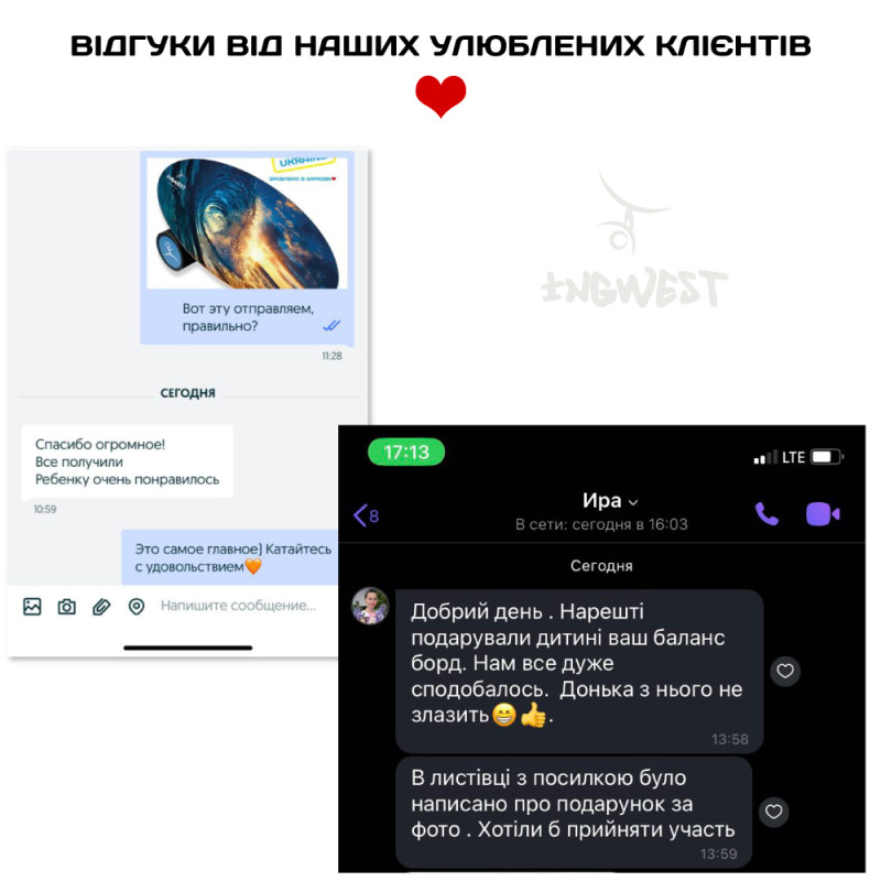 Баланс борд InGwest Uktt з прогумованим ролером-9