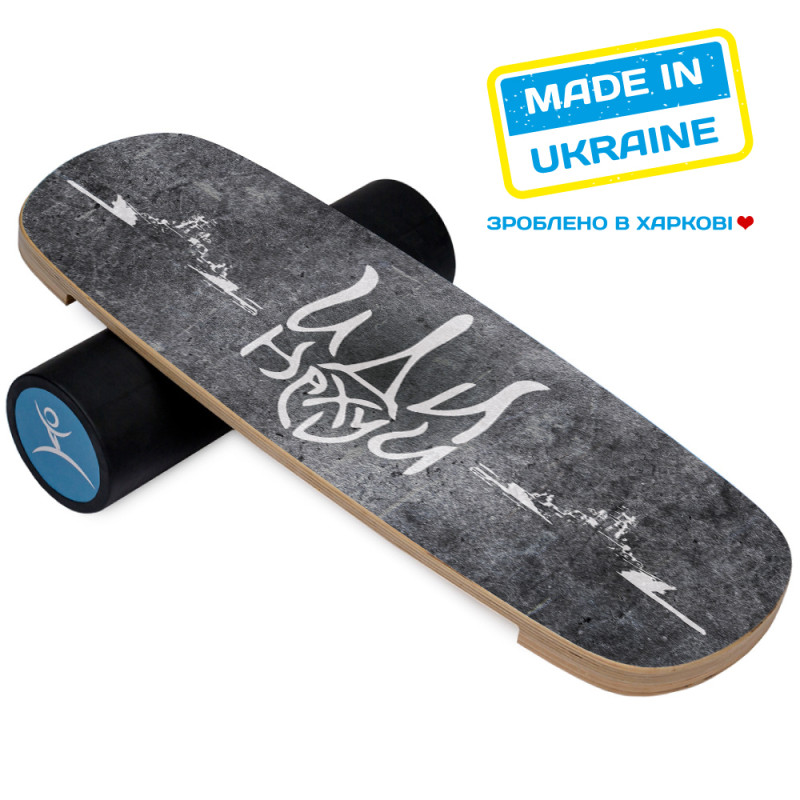 Баланс борд InGwest RW Go F... Yourself з прогумованим ролером-1