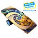 Баланс борд InGwest Spiral CL з прогумованим ролером - 10.5 см