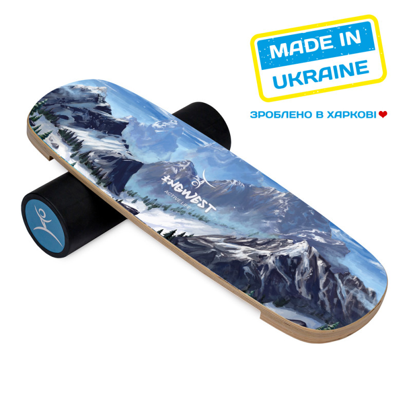 Баланс борд InGwest Fantasy mountain з прогумованим ролером - 10.5 см-1