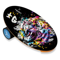 Баланс борд InGwest Colorful Lion з прогумованим ролером - 10.5 см