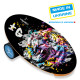 Баланс борд InGwest Colorful Lion з прогумованим ролером - 10.5 см