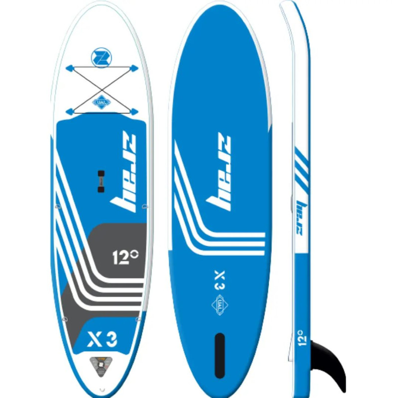 Сапборд ZRAY X-RIDER EPIC X3 12' — надувна дошка для САП серфінгу, sup board-1