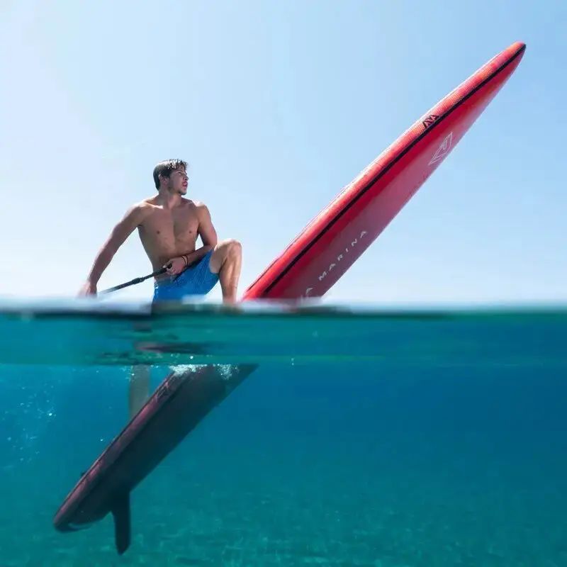 Сапборд Aqua Marina Race iSUP 12'6 2020 — надувна дошка для САП серфінгу, sup board-6