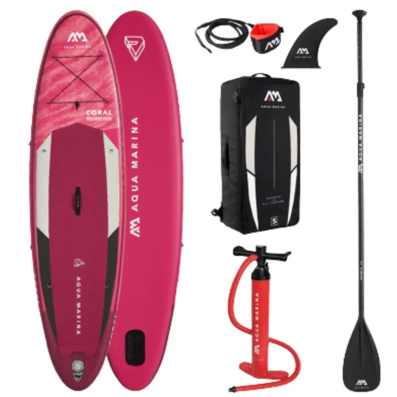 Сапборд Aqua Marina Coral BT-21COP 10'2" 2022 — надувна дошка для САП серфінгу, sup board