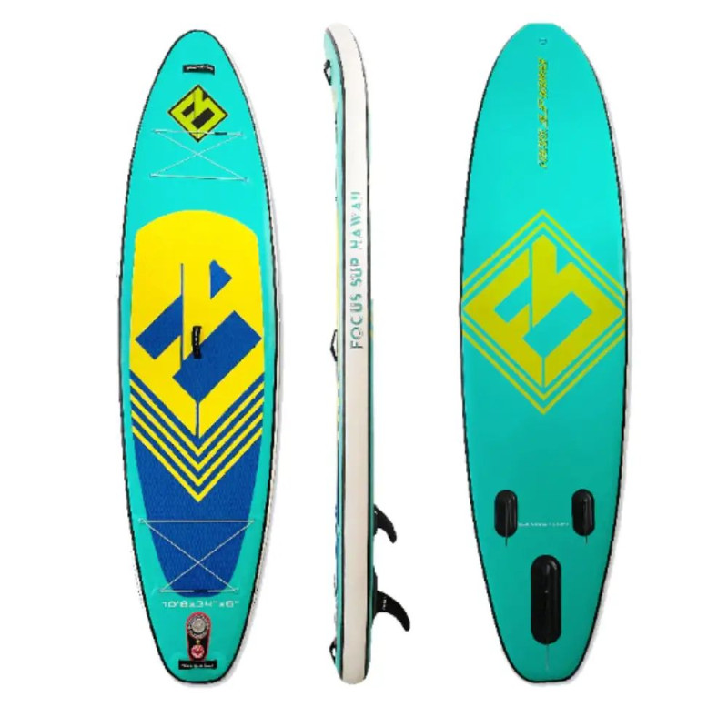 Сапборд Focus SUP Hawaii ABY 10'6" x 32" x 5" — надувна дошка для САП серфінгу, sup board