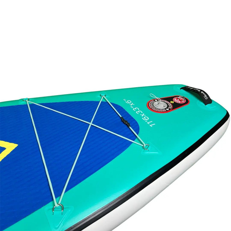 Сапборд Focus SUP Hawaii ABY 11'6" x 33" x 6" — надувна дошка для САП серфінгу, sup board-3