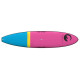 Сапборд Aqua Inc AQUIFER SOFT SUP 10'6" x 32" Pink - жорстка дошка для САП серфінгу, sup board