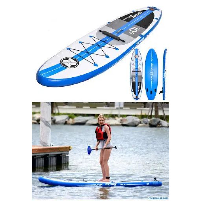 Сапборд Z-Ray A2 10'6" x 32" (2019) — надувна дошка для САП серфінгу, sup board-1