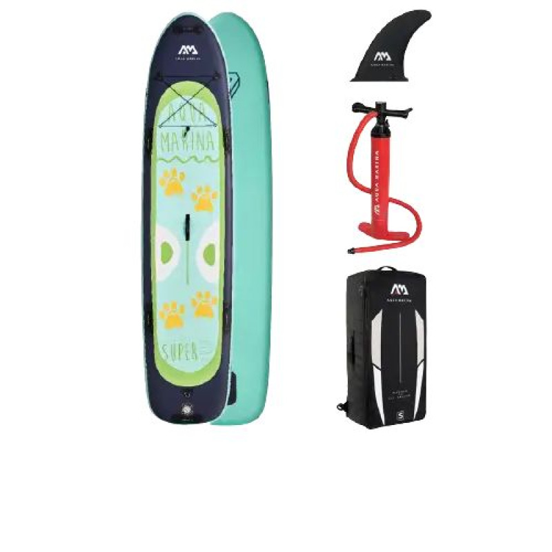 Сапборд Aqua Marina 12.2 Super Trip BT-21ST01 — надувна дошка для САП серфінгу, sup board