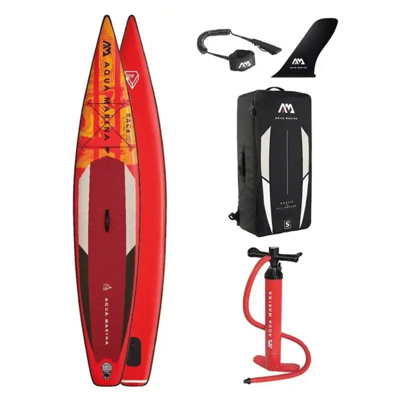 Сапборд Aqua Marina Race iSUP 14' 2022 — надувна дошка для САП серфінгу, sup board