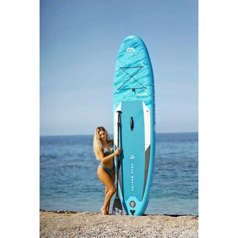 Сапборд Aqua Marina Vapor 10'4" 2021 — надувна дошка для САП серфінгу, sup board-8