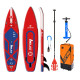 Сапборд ZRAY FURY PRO 11' — надувна дошка для САП серфінгу та вінд серфінгу, sup board