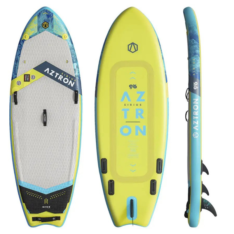 Сапборд Aztron SIRIUS WhiteWater/SURF 9'6 — надувна дошка для САП серфінгу, sup board-1