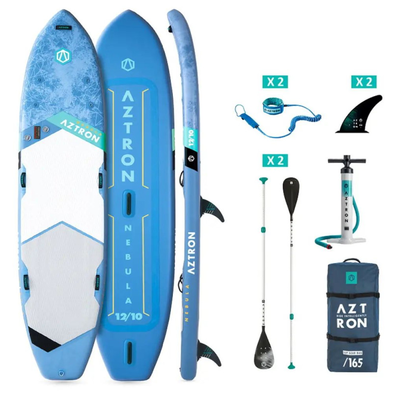 Сапборд Aztron NEBULA 2+1 Person 12'10" iSUP — надувна дошка для САП серфінгу, sup board