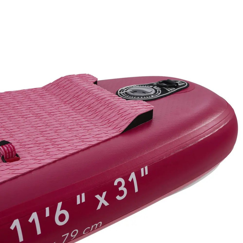 Сапборд Aqua Marina CORAL TOURING RASPBERRY 11'6 2023 — надувна дошка для САП серфінгу, sup board BT-23CTPR-3