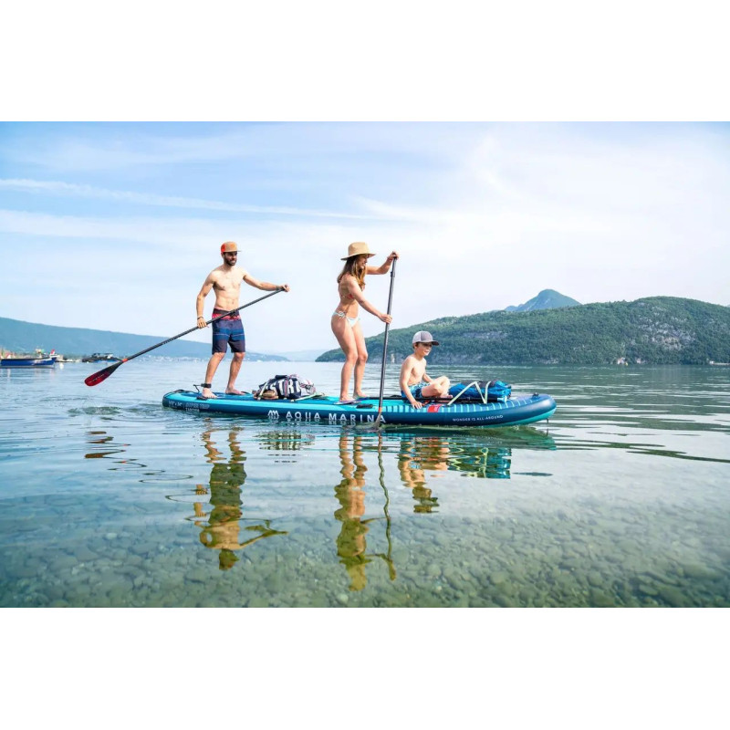 Сапборд Aqua Marina SUPER TRIP Tandem 14'0" 2025 — сімейна надувна дошка для САП серфінгу, sup board BT-24ST02-1