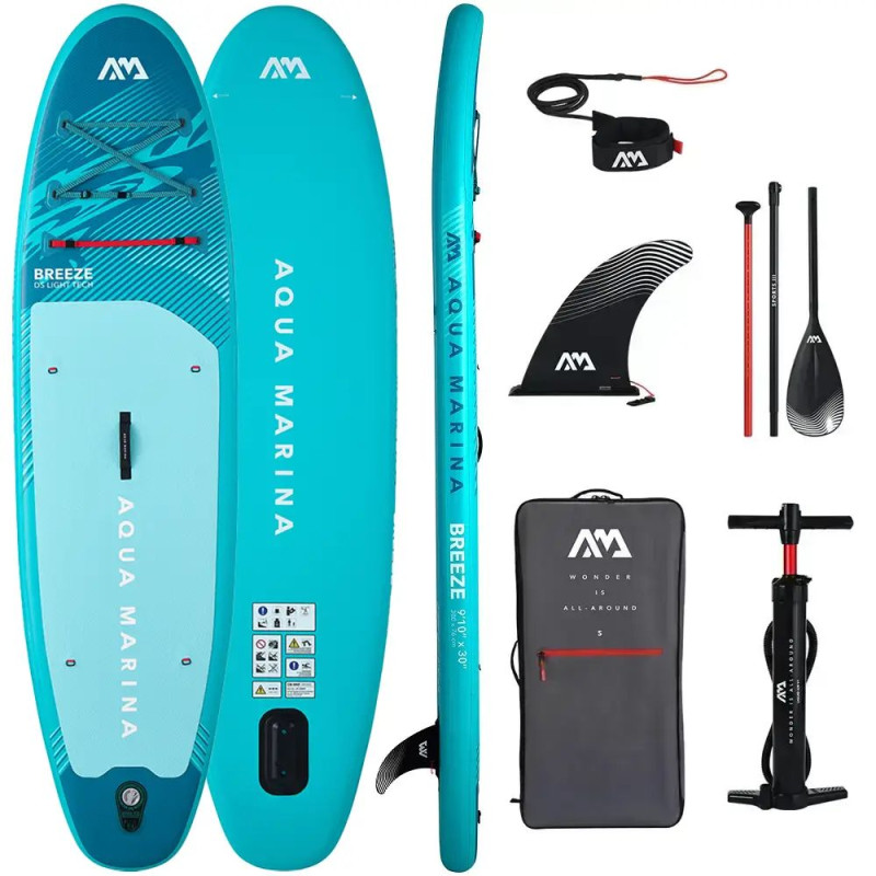 Сапборд Aqua Marina BREEZE 9'10" BT-26BRP — надувна дошка для САП серфінгу, sup board