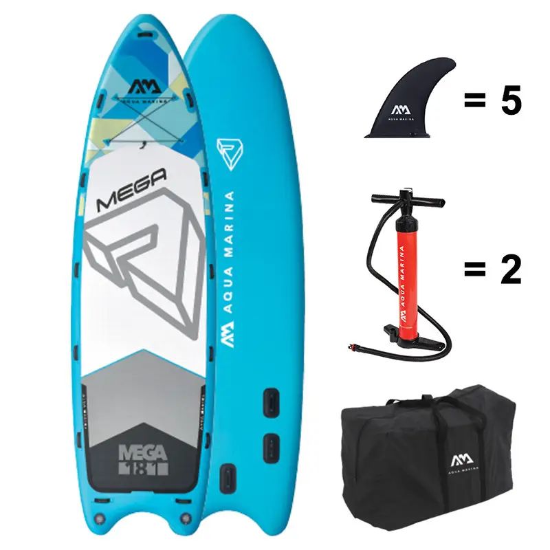 Сапборд Aqua Marina Mega-Group 18'1" — надувна дошка для САП серфінгу, sup board