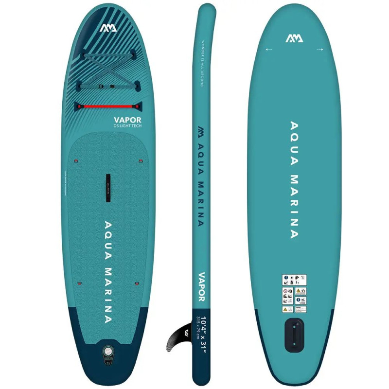Сапборд Aqua Marina VAPOR 10'4" 2023 — надувна дошка для САП серфінгу, sup board BT-23VAP-1