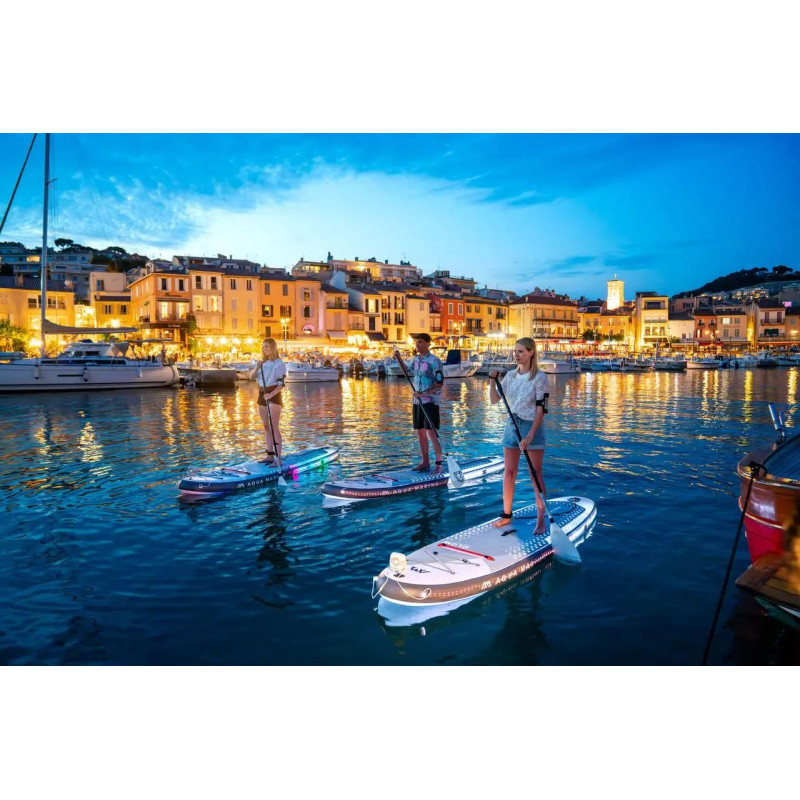 Сапборд Aqua Marina GLOW Glowing Series 10'4″ - надувна дошка для САП серфінгу, що світиться, BT-24GL-7