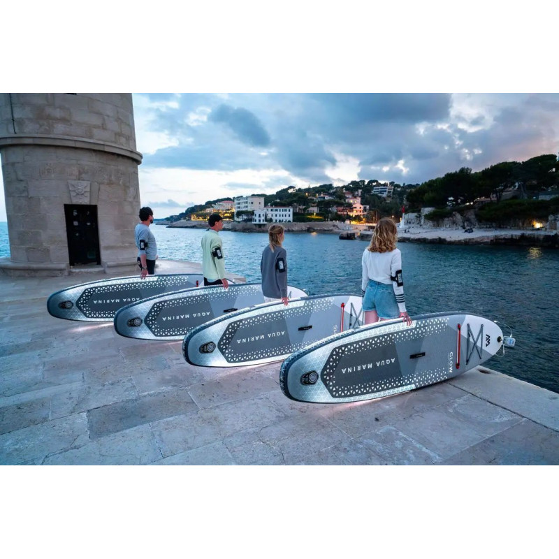 Сапборд Aqua Marina GLOW Glowing Series 10'4″ - надувна дошка для САП серфінгу, що світиться, BT-24GL-8