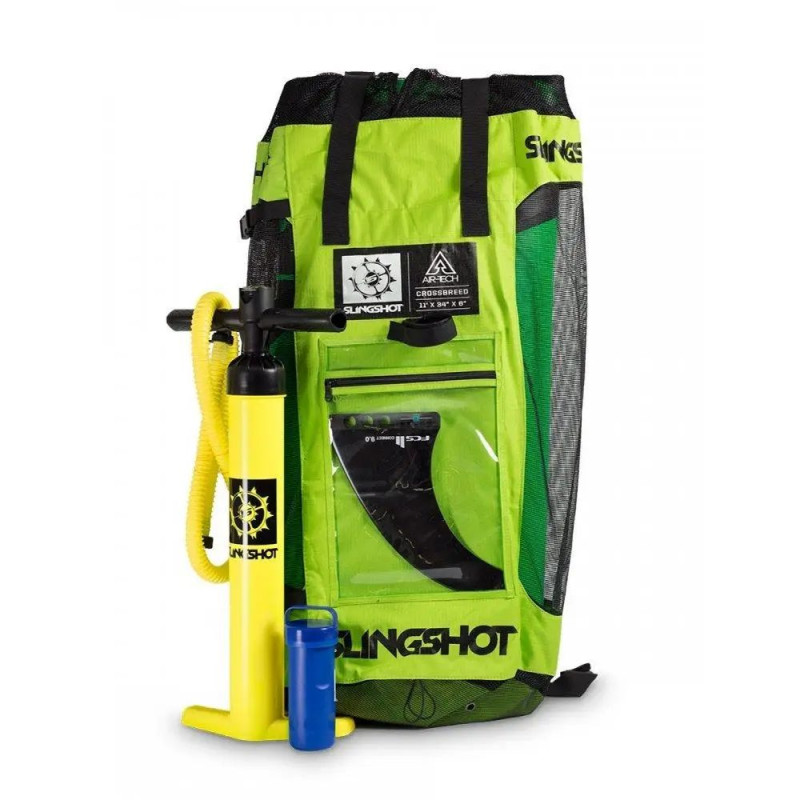 Сапборд Slingshot Crossbreed Airtech 11'0 Green, 2021 — дошка для САП серфінгу, sup board-2