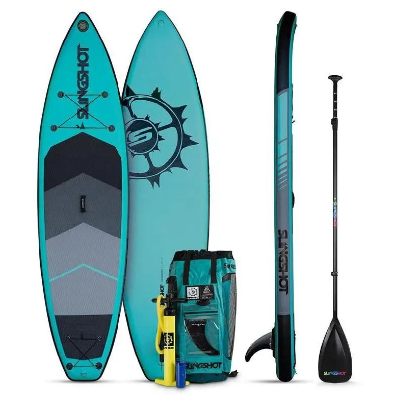 Сапборд Slingshot Crossbreed Airtech 11'0 Aqua, 2021 — дошка для САП серфінгу, sup board