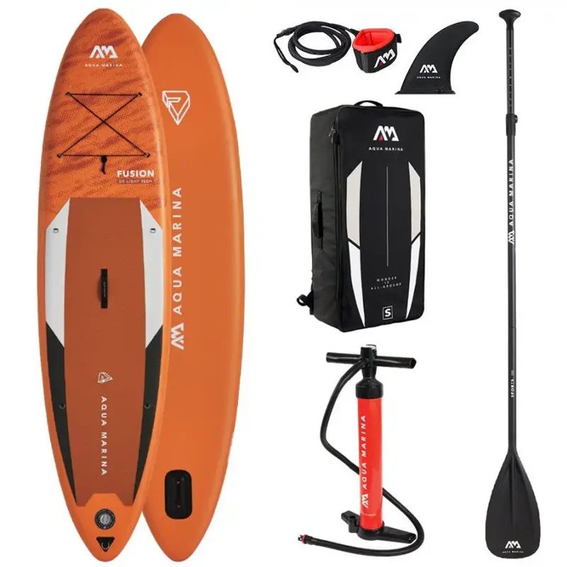 Сапборд Aqua Marina Fusion 10'10" 2021 — надувна дошка для САП серфінгу, sup board