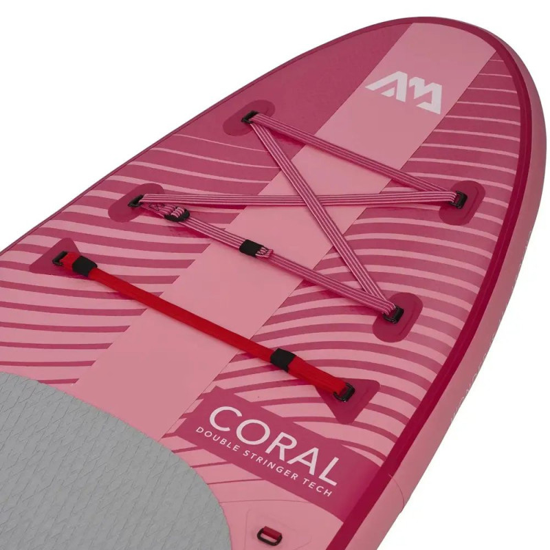Сапборд Aqua Marina CORAL R ADVANCED 10'2" 2023 — надувна дошка для САП серфінгу, sup board BT-23COPR-1