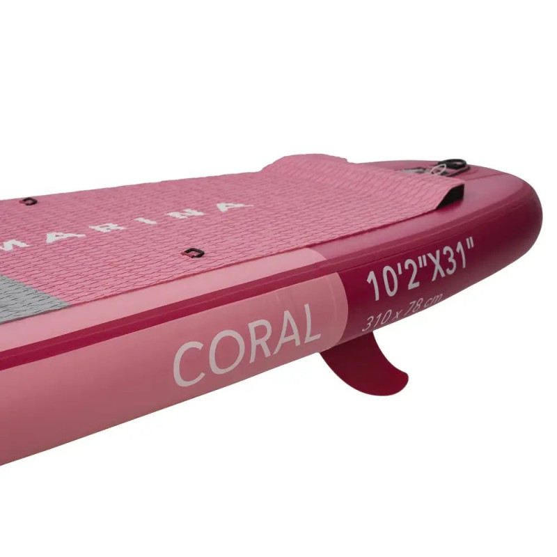 Сапборд Aqua Marina CORAL R ADVANCED 10'2" 2023 — надувна дошка для САП серфінгу, sup board BT-23COPR-5