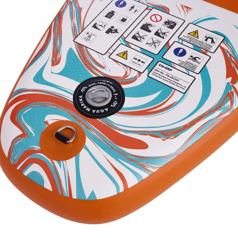 Сапборд Aqua Marina PURE AIR 10‘10“ 2025 - надувна дошка для САП серфінгу, sup board PA-25C330-3