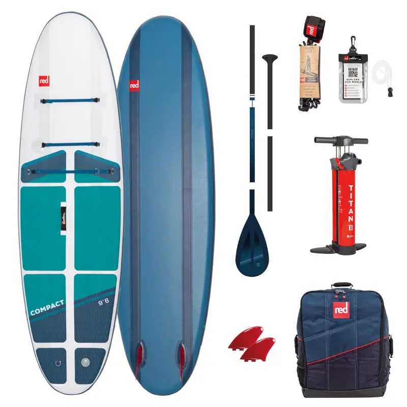 Сапборд Red Paddle Co Compact 9'6" 2022 — надувна дошка для САП серфінгу, sup board