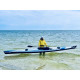 Каяк спортивний одномісний для тренувань Seabird Sport 600 kayak гоночний, байдарка для спорту та відпочинку