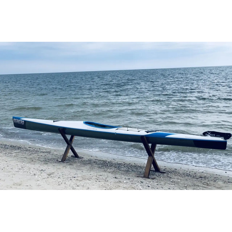 Каяк спортивний одномісний для тренувань Seabird Sport 600 kayak гоночний, байдарка для спорту та відпочинку-4