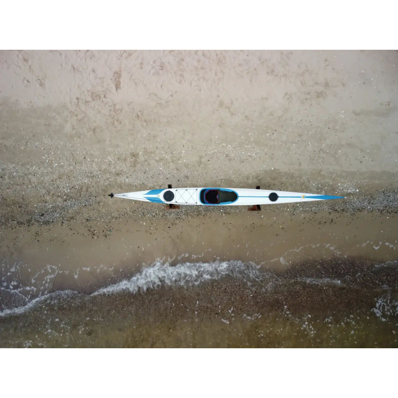 Каяк спортивний одномісний для тренувань Seabird Sport 600 kayak гоночний, байдарка для спорту та відпочинку-7