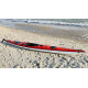 Каяк туристичний одномісний для спорту та риболовлі Seabird XP 507 kayak рибальський, байдарка червоний