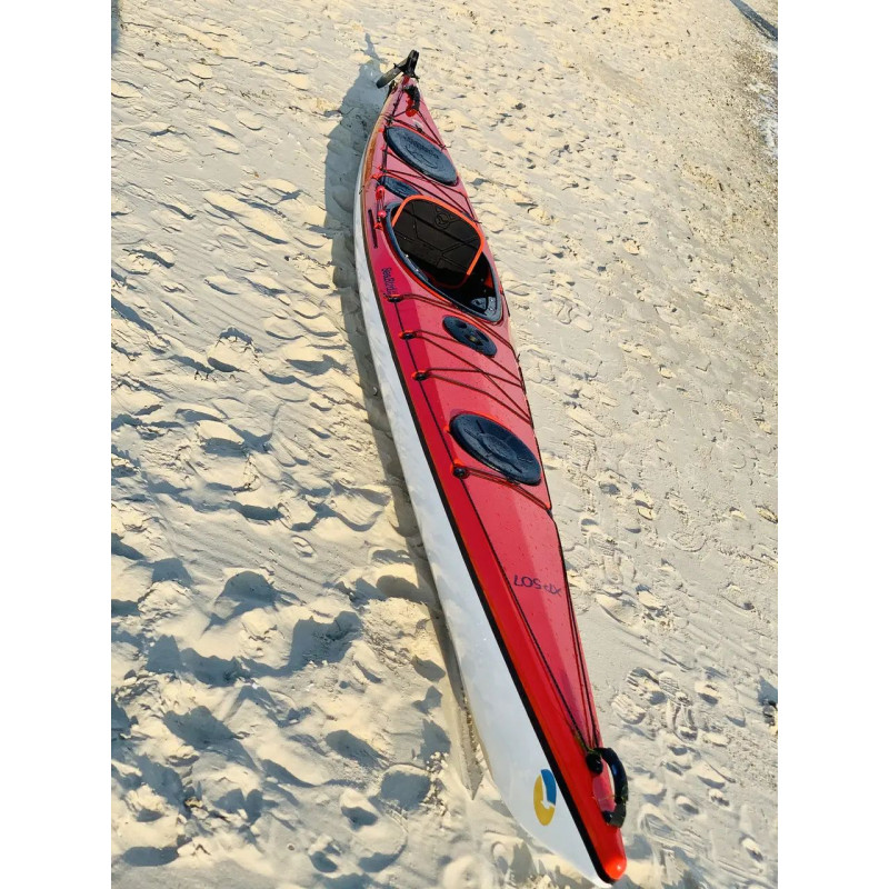 Каяк туристичний одномісний для спорту та риболовлі Seabird XP 507 kayak рибальський, байдарка червоний-2