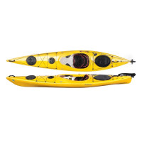 Каяк туристичний одномісний для спорту, риболовля Seabird Expedition Afjord kayak рибальський, байдарка