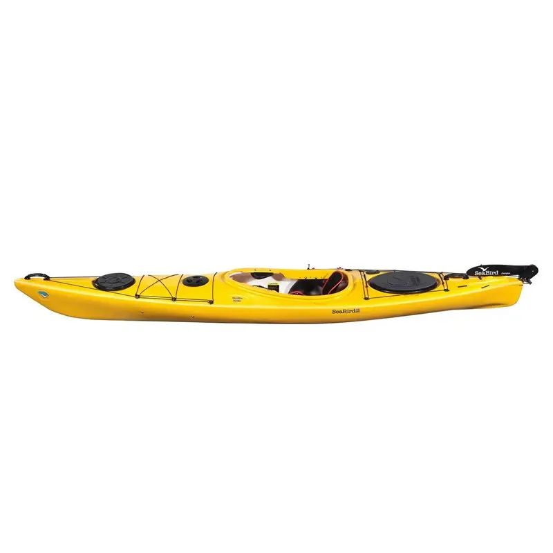 Каяк туристичний одномісний для спорту, риболовля Seabird Expedition Afjord kayak рибальський, байдарка-6