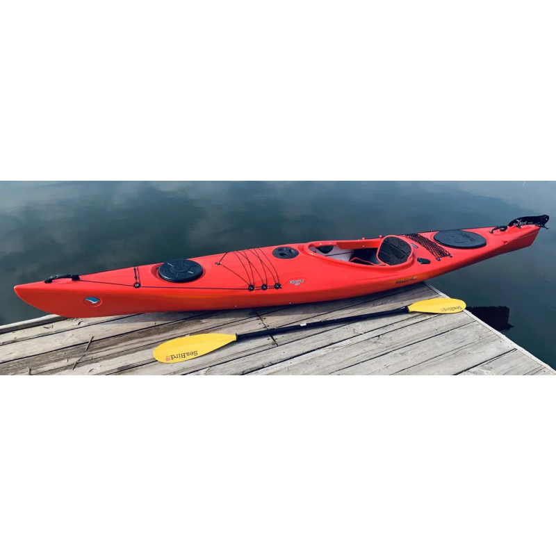 Каяк туристичний одномісний для спорту та риболовлі Seabird Discovery 430 T kayak рибальський, байдарка-5