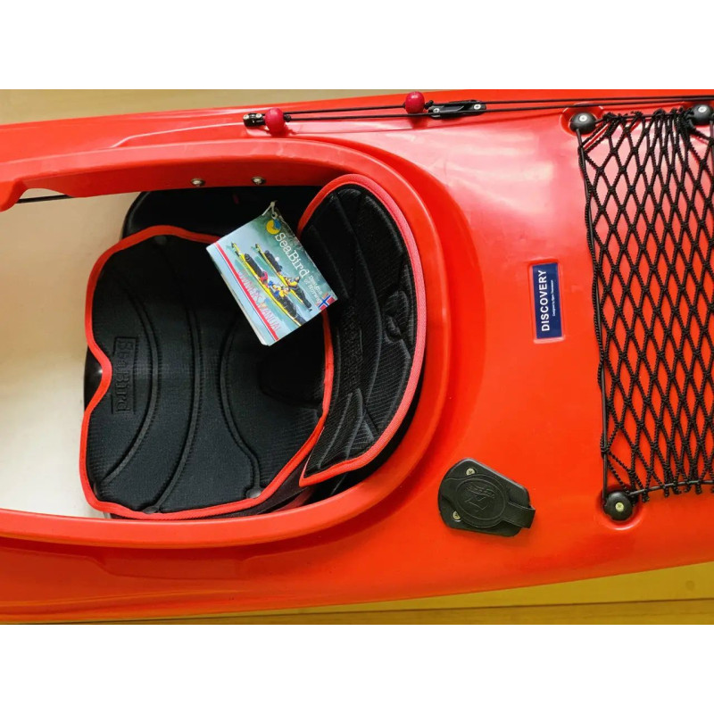 Каяк туристичний одномісний для спорту та риболовлі Seabird Discovery 430 T kayak рибальський, байдарка-9