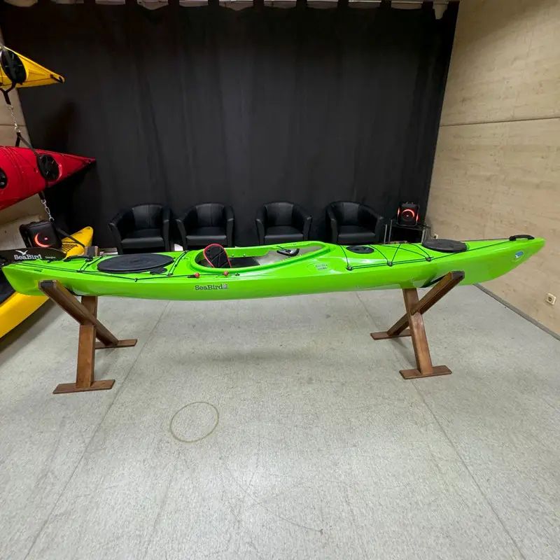 Каяк туристичний одномісний для спорту, риболовлі Seabird Expedition Afjord kayak рибальський, байдарка
