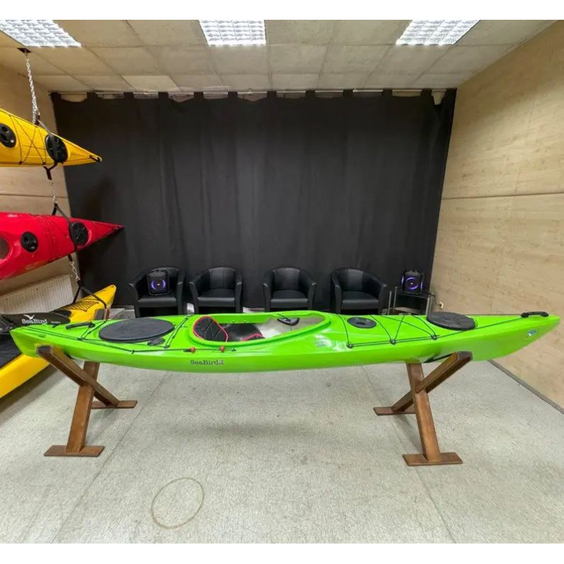 Каяк туристичний одномісний для спорту, риболовлі Seabird Expedition Afjord kayak рибальський, байдарка-7