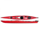 Каяк туристический одноместный для спорта и путешествий Seabird Expedition LV kayak, байдарка червоний