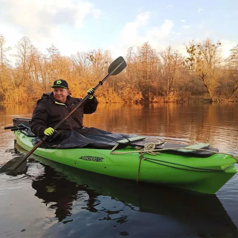 Каяк туристичний одномісний для спорту та риболовлі Seabird Designs Ranchero kayak рибальський, байдарка-1