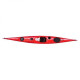 Каяк туристичний одномісний для спорту та риболовлі Seabird Designs R Scott MV HDPE red kayak, байдарка
